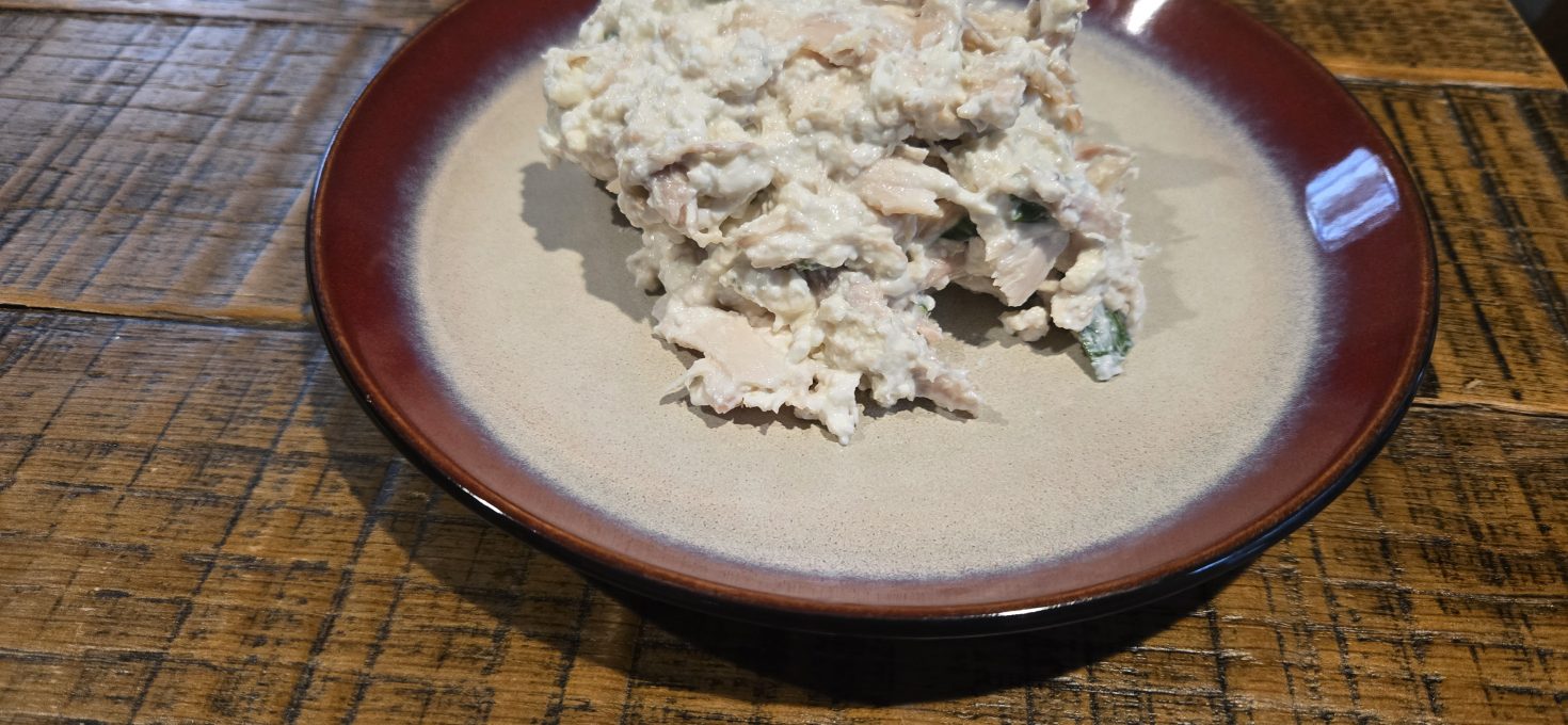 High Protein Buffalo Chicken Salad